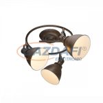   GLOBO 54647-3 Giorgio Mennyezeti lámpa, 40W, 3x E14, rozsda hatású, fém fehér