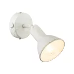   GLOBO 54648-1 Caldera Fali lámpa, 40W, E14, arany lencse, fém fehér