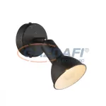   GLOBO 54649-1 Namus Fali lámpa, 40W, E14, fém fekete, arany lencsével