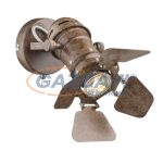 GLOBO 54650-1 EGON Fali lámpa, 50W, GU10, rozsda hatású