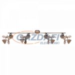   GLOBO 54650-4 EGON Mennyezeti lámpa, 50W, 4x GU10, rozsda hatású