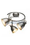 GLOBO 54651-3 HERNAN Mennyezeti lámpa, 40W, 3x E14, antik ezüst
