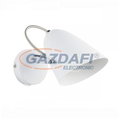 GLOBO 54654-1 ARMECA Fali lámpa, 40W, E14, fém fehér, króm