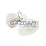   GLOBO 54657-1 AMORY Fali lámpa, 40W, E14, fém fehér, króm, üveg