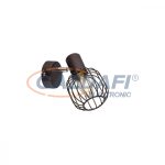 GLOBO 54801-1 Akin Fali lámpa , 40W , E14 , bronz , króm