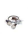 GLOBO 54801-3 Akin Mennyezeti lámpa, 40W, 3x E14, bronz, króm