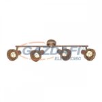   GLOBO 54810-4 TYCHO Mennyezeti lámpa, 15W, 4x E14, rozsda hatású