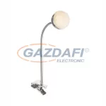   GLOBO 56127-1K Utila Asztali lámpa, LED 5W, 3000 K, 300 Lm, króm, akril, akril kristályok