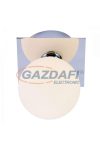 GLOBO 5663-1L CARDIFF Fali lámpa, LED 3W, G9, 3000 K, 260 Lm, króm/ opál üveg