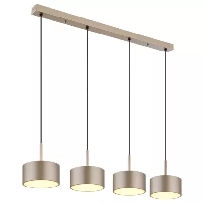   GLOBO 56964-4H RAYMOND LED függeszték 40W 230V IP20 1xLED fekete HxSzxM=860x150x1500mm 1900lm 3000K