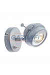 GLOBO 57301-1 MYCAH Fali lámpa, LED 5W, GU10, 3000 K, 340 Lm, fém, beton optika, ezüst, króm