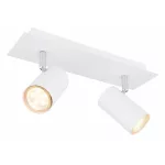 GLOBO 57910-2W ROBBY Spotlámpa GU10 35W 230V IP20