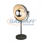   GLOBO 58287T Xirena Asztali lámpa, 40W, E27, fémszürke, ezüst, króm