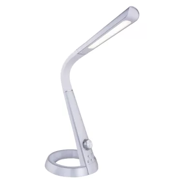 GLOBO 58376S MITTI Asztali lámpa fehér flexibilis szárral. USB csatlakozás, RGB színváltó funkció. Színhőmérséklet váltás 3000-6000 Kelvin. LxBxH:343x183x640, inkl. 1xLED 8W 230V, 50- 450lm