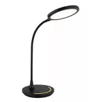   GLOBO 58483 KENNY LED asztali lámpa 12W 230V IP20 1xLED fekete HxSzxM=314x154x383mm 520lm