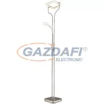   GLOBO 59050N LANA Állólámpa, LED 18W, /LED 5W/, 3000 K, 1500 Lm, nikkel matt, akril
