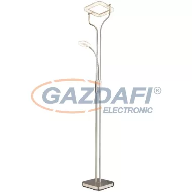 GLOBO 59050N LANA Állólámpa, LED 18W, /LED 5W/, 3000 K, 1500 Lm, nikkel matt, akril