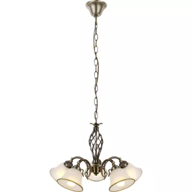 GLOBO 60208-5 ODIN Csillár , 60W , 5x E27 , anti kréz , üveg