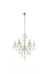 GLOBO 63113-6 CUIMBRA I Csillár , 40W , 6x E14 , króm , akril kristályokkal
