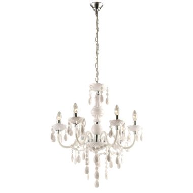 GLOBO 63113-6 CUIMBRA I Csillár , 40W , 6x E14 , króm , akril kristályokkal