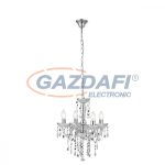   GLOBO 63117-4 CUIMBRA Csillár , 40W , 4x E14 , króm , akril kristályok