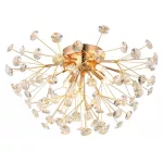   GLOBO 64135D KATRINA LED mennyezeti lámpa 3,50 230V IP20 4xG9 LED arany  d=450 mm 350lm 3000K