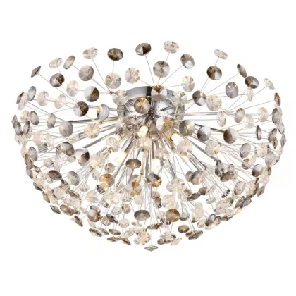   GLOBO 64135D1C KATRINA LED mennyezeti lámpa 3,50 230V IP20 6xG9 LED króm d=600 mm 350lm 3000K