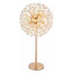   GLOBO 64135T KATRINA LED asztali lámpa 3,50 230V IP20 8xG9 LED arany  d=350 mm 350lm 3000K