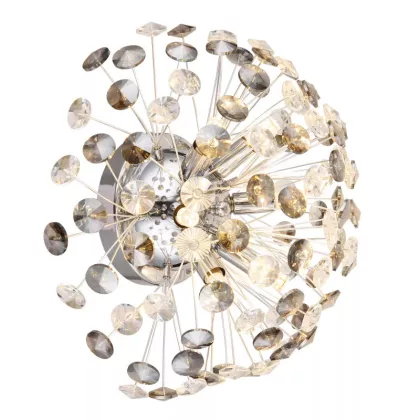   GLOBO 64135WC KATRINA LED fali lámpa 3,50 230V IP20 6xG9 LED króm d=400 mm 350lm 3000K