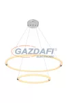 GLOBO 65001H1 EPI Függeszték króm fém váz akril opál búrával . , LxBxH:740x440x1200, inkl. 1xLED 43W 230V, 3010lm 3000K