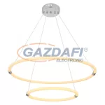   GLOBO 65001H1 EPI Függeszték króm fém váz akril opál búrával . , LxBxH:740x440x1200, inkl. 1xLED 43W 230V, 3010lm 3000K