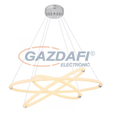 GLOBO 65001H2 EPI Függeszték króm fém váz akril opál búrával . LxBxH:740x440x1200, inkl. 1xLED 65W 230V, 4550lm 3000K GLOBO 65001H2 EPI Függeszték króm fém váz akril opál búrával . LxBxH:740x440x1200, inkl. 1xLED 65W 230V, 4550lm 3000K