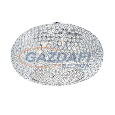 GLOBO 67017-6L Emilia Mennyezeti lámpa,3W, G9, 3000 K, 910 Lm, K9 kristályok, króm