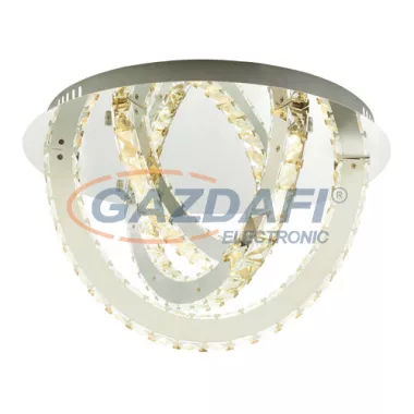 GLOBO 67038-36D Juna Mennyezeti lámpa, 36W, 4000 K, 2100 Lm, K5 kristályok, króm