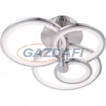   GLOBO 67065-4 Mennyezeti lámpa matt króm, akril, LED 60W, 3100lm, 3500K, 700x290mm