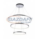   GLOBO 67092-80H Titus Beltéri lámpa, 80W, 3000-6000 K, 50-3200 Lm, műanyag, króm/nikkel matt