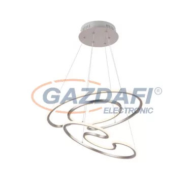 GLOBO 67093-40H Sofia Beltéri lámpa, 40W, 3000 K, 1905 Lm, szilikon, nikkel matt