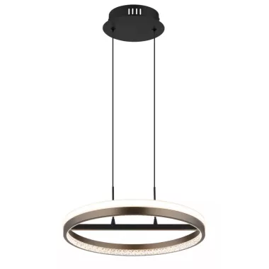 GLOBO 67179H DELLA LED függeszték 40W 230V IP20 1xLED fekete d=397 mm 1790lm