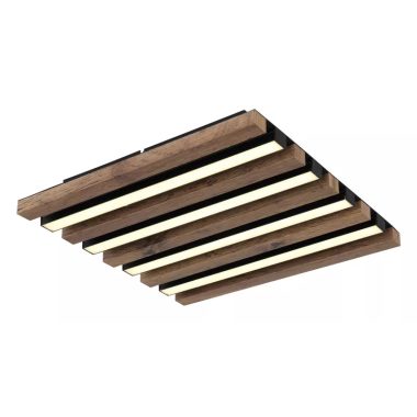 GLOBO 67347D1 HAYDEN LED mennyezeti lámpa 15W 230V IP20 1xLED fekete HxSzxM=300x300x50mm 800lm 3000K