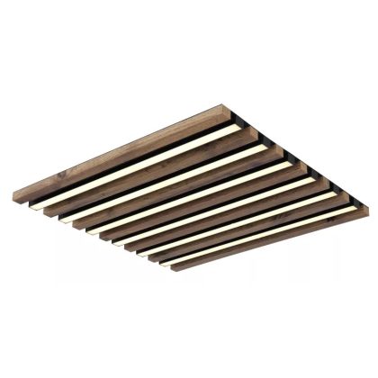   GLOBO 67347D2 HAYDEN LED mennyezeti lámpa 30W 230V IP20 1xLED fekete HxSzxM=450x450x50mm 1500lm 3000K