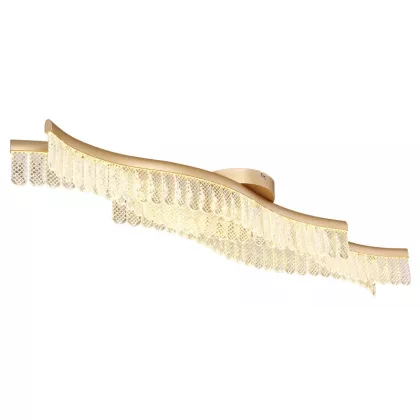   GLOBO 67348DG JULIET LED mennyezeti lámpa 35W 230V IP20 1xLED arany  matt HxSzxM=1080x180x130mm 1560lm 3200K