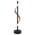   GLOBO 67354T WATKINS LED asztali lámpa 12,50 230V IP20 1xLED fekete d=155 mm 540lm 3000K