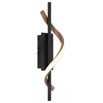   GLOBO 67354W WATKINS LED fali lámpa 12,50 230V IP20 1xLED fekete HxSzxM=x100x465mm 600lm 3000K