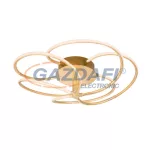   GLOBO 67823-40D1G Wave Mennyezeti lámpa, 40W, 3000 K, 2800 Lm, arany