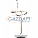   GLOBO 67823T Asztali lámpa króm, akril, LED 15W 24V, 763lm, 3000K, Ø230x530mm