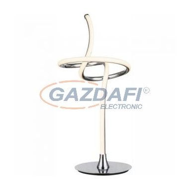 GLOBO 67823T Asztali lámpa króm, akril, LED 15W 24V, 763lm, 3000K, Ø230x530mm