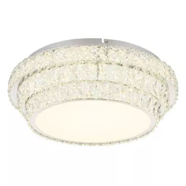GLOBO 68157-48 KLARA LED mennyezeti lámpa 48W 230V IP20 1xLED króm d=500 mm 3400lm