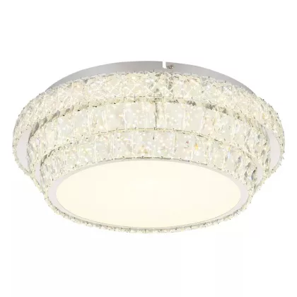   GLOBO 68157-48 KLARA LED mennyezeti lámpa 48W 230V IP20 1xLED króm d=500 mm 3400lm