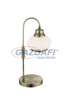 GLOBO 6900-1T NOSTALGIKA Asztali bronz,üveg opál ,LxH:180x400, exkl. 1xE14 40W 230V GLOBO 6900-1T NOSTALGIKA Asztali bronz,üveg opál ,LxH:180x400, exkl. 1xE14 40W 230V