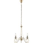   GLOBO 69003-3 Csillár sárgaréz, E14 40W 230V, Ø400x1300mm